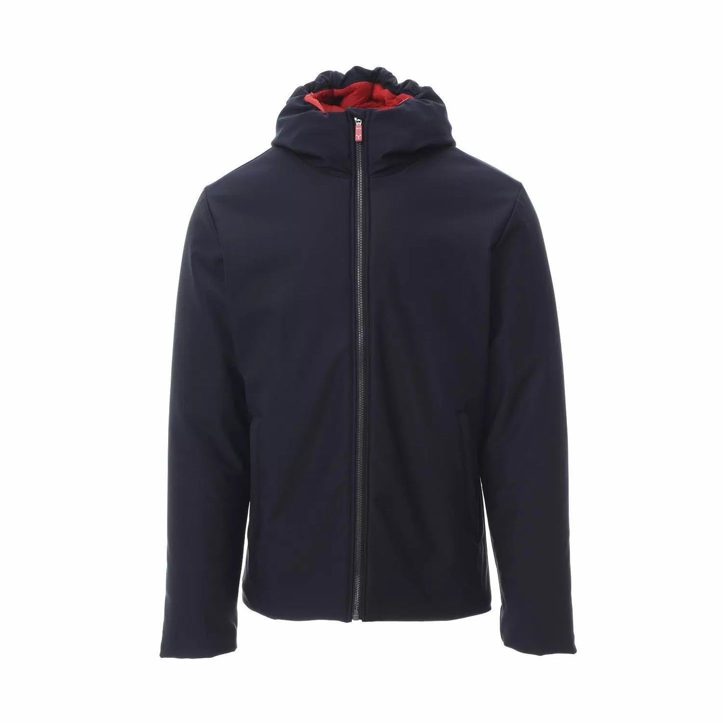 Payper Oregon Soft Shell Navy blue με Κόκκινες λεπτομέρειες εσωτερικά | Τύπωμα-Κέντημα | Design Molossos