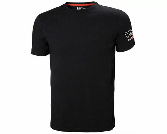Helly Hansen Kensington T-Shirt Μαύρο χρώμα | Τύπωμα-Κέντημα | Design Molossos
